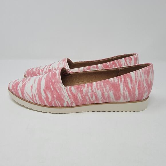 LifeStride Bloom Slip On Shoe Womens 8M True Blush Pink White Textuted Fabric - Picture 8 of 14